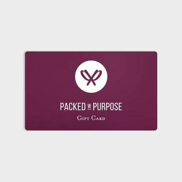Packed with Purpose's gift card